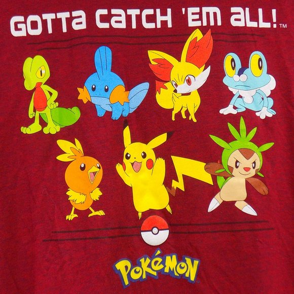 Pokemon Gotta Catch Em All T-Shirt Size XL - Picture 2 of 5